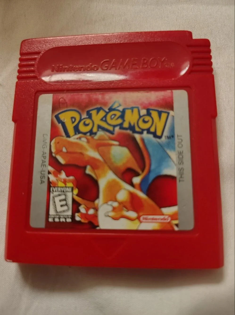 Pokémon Red Version Nintendo Game Boy Cartridge Authentic Tested